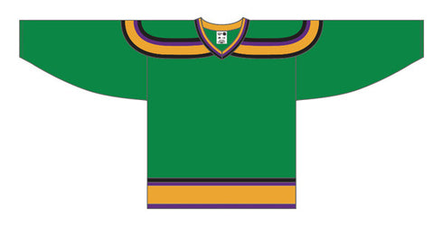 Athletic Knit Pro Series Mighty Ducks Green Jersey (H550B-647)